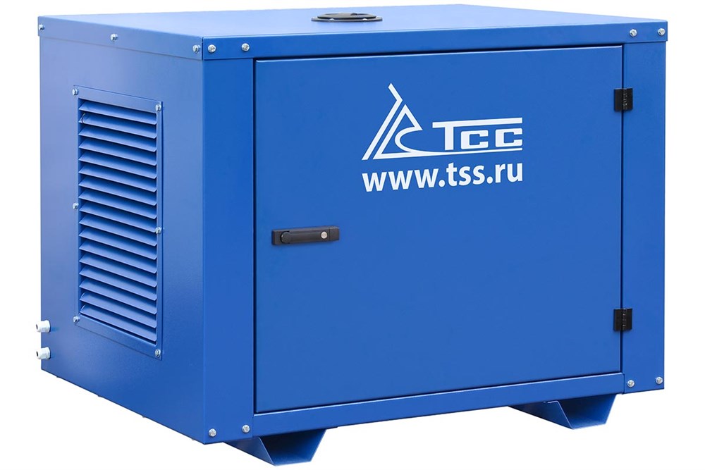 Фото 43 - Бензогенератор TSS SGG 5000EHNA в кожухе.
