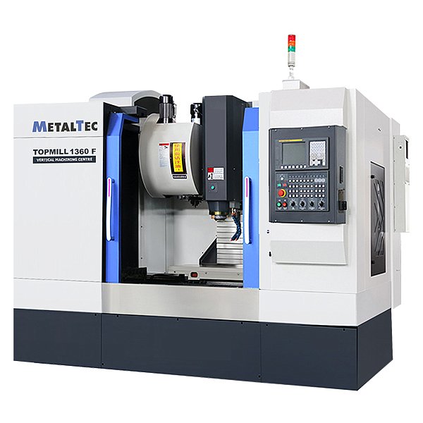 Фото 80 - MetalTec TOPMILL 1360F (4-ось) вертикальный обрабатывающий центр с ЧПУ.