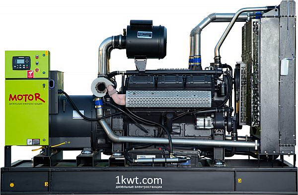 Фото 66 - АД500-T400 дизельный генератор Motor 500 кВт Открытая на двигателе WOLING / WLV610.