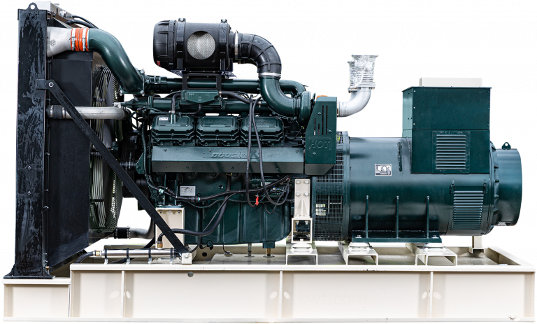 Фото 6 - P500DN дизельный генератор MGE 500 кВт Открытая на двигателе Doosan / DP180LB STamford Teh.
