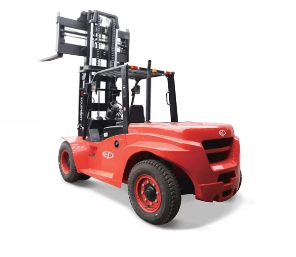 Фото 55 - Погрузчик вилочный дизельный EP Equipment CPCD100T8 OPTIMAL SERIES (Isuzu, 2W300, POS, PT, кабина с отопителем).