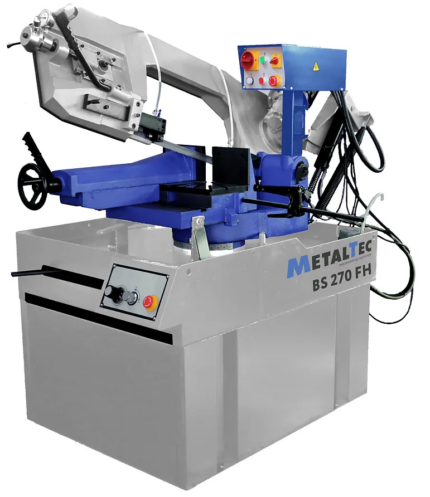 Фото 13 - MetalTec BS 270 FH ручной ленточнопильный станок для резки металла.
